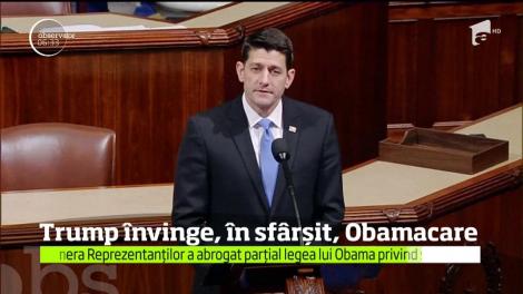 Preşedintele Donald Trump obţine o importantă victorie politică în Congres