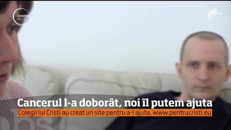 Cristi, un IT-st de succes, a fost diagnosticat cu tumoră talamică. Tânărul are o șansă de vindecare la o clinică din Germania