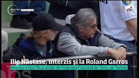 Ilie Năstase, interzis și la Roland Garros