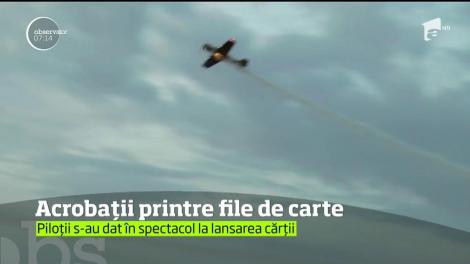 Iacării Acrobați, piloţii care ţin de ani de zile românii cu ochii aţintiţi pe cer, au devenit subiect de carte