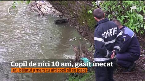 După căutări disperate, un copil de nici 10 ani din judeţul Cluj a fost găsit mort de pompieri