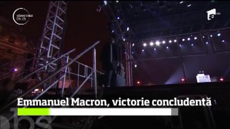 Emmanuel Macron este noul preşedinte al Franţei