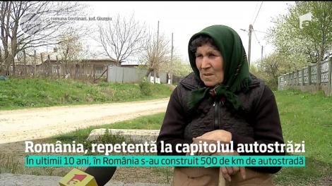 În ultimii 10 ani, în România s-au construit 500 de kilometri de autostradă