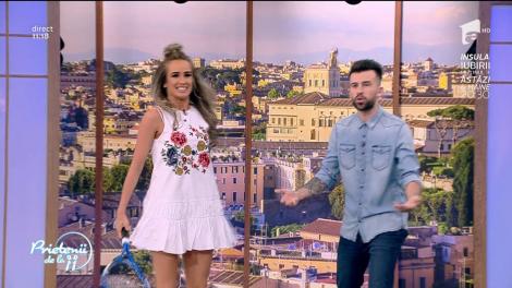 Diana Munteanu, antrenament în forță, LIVE: "Vreau să mă duc în locul lui Ilie Năstase, la Roland Garros"