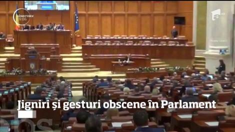 Jigniri și gesturi obscene în Parlament! Nicolae Bacalbașa a avut un atac suburban la adresa Ralucăi Turcan, șefa PNL