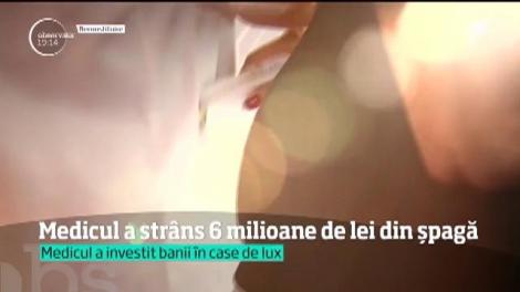 Doctorul Lucian Jianu, specializat în medicina muncii, a strâns șase milioane de lei din șpagă