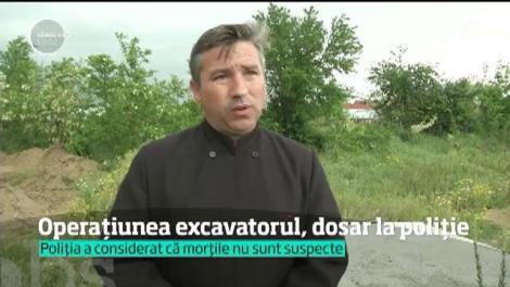 Primarul dintr-un sat din Dolj a îngropat doi bătrâni, găsiţi morţi în casă, cu excavatorul