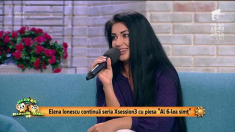 Sexy și talentată. Elena Ionescu a venit în platoul de la „Neatza” pentru a-și arăta... „Al 6-lea simț“