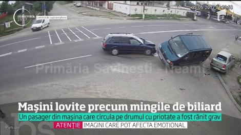 Accident rutier, grav, într-o comună din județul Neamț