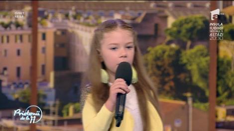 Faceți cunoștință cu Mini-Delia, la Prietenii de la 11! Maria Nicole - "Cine m-a făcut om mare"