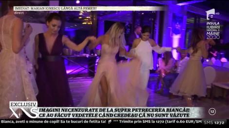 La botezul fiicei ei, Bianca Drăgușanu a făcut un show de zile mari! Ș-a ridicat rochia atât de tare încât toată lumea i-a putut admira lenjeria intimă!