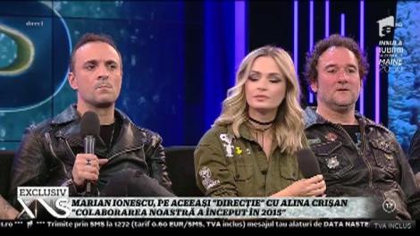 Marian Ionescu, pe aceeași ”direcție” cu Alina Crișan: ”Colaborarea noastră a început în 2015”