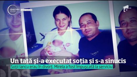 Atacul de la Perla s-a repetat în sediul unei firme de transport din Bucureşti. Un tânăr a mers cu un pistol în biroul soţiei şi a executat-o
