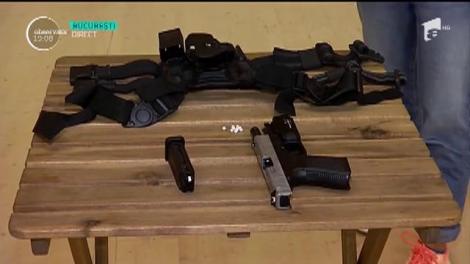 Poliția, în alertă după incidentele armate din Capitală! Cei care dețin arme sunt obligați să obțină aviz psihologic