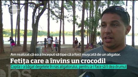 O fetiță de 10 ani din Statele Unite s-a salvat singură din colții unui aligator