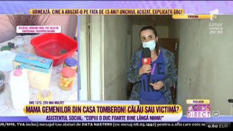 Gemenii din tomberon, probleme de comunicare: ”La patru ani, copiii nu vorbesc, se leagănană și scot un mieunat ca de pisică”