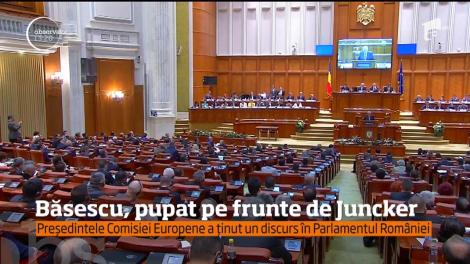 Imagini spectaculoase în această dimineaţă în Parlament