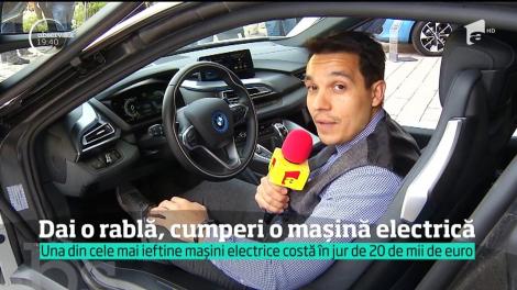A fost lansat programul ”Rabla”. Cu ecobonusuri, reducerea pentru o maşină electrică poate depăşi 11 mii de euro!