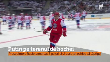 La 64 de ani, preşedintele Rusiei rămâne un atlet perfect