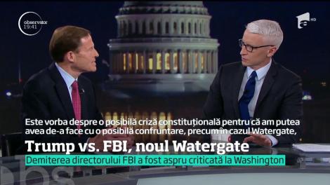 Adevărata furtună pe scena politică de la Washington. Trump vs. FBI, noul Watergate