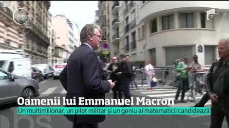 Un pilot care a luptat în Siria, un geniu al matematicii, un judecător anti-corupţie şi un fost toreador. O parte dintre candidații noului preşedinte al Franţei