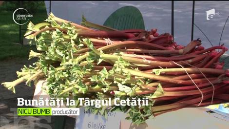 Bulevardul Cetăţii Medievale din Tîrgu Mureş este împânzit de expozanţi, veniţi din toate colţurile ţării cu sute de produse tradiţionale