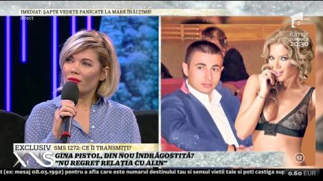 Gina Pistol: ”Nu regret relația cu Alin. Nu sunt genul de femeie care să fie părăsită”