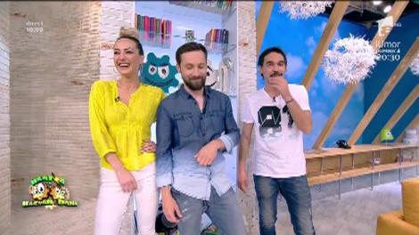 Sperietură zdravănă pentru Dani Oţil şi Răzvan Simion. Platoul Neatza s-a dărâmat: "Vezi că am dreptate?". Flavia: "E de la bioenergie"