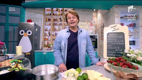 DELICIOS ŞI DE SEZON! "Visul Căpşunilor" - o reţeta dulce şi rapid de făcut