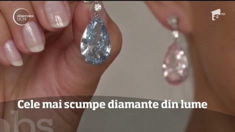 Cele mai scumpe diamante din lume, scoase la licitație