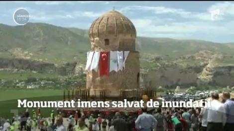 Monument istoric imens salvat de inundații, în Turcia