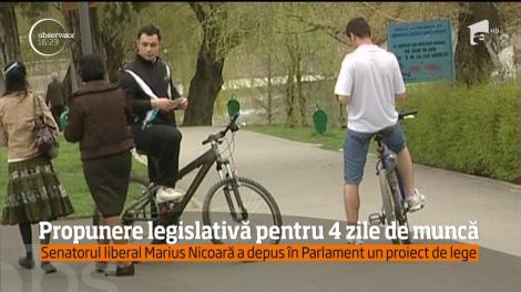 Românii ar putea să lucreze doar patru zile pe săptămână și să aibă weekendul de trei zile!