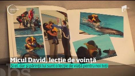 Are 11 ani şi a învăţat să lupte cu autismul. Micul David, lecție de voință