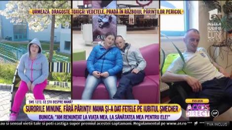 Mama și-a uitat fetele pentru iubitul din străinătate! I-a zis chiar bunicii să dea copiii la orfelinat!