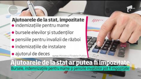 Vești pentru români! Mai multe categorii de venit, printre care bursele studențești, ar putea fi impozitate de Guvern