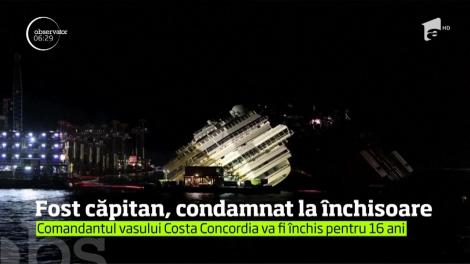 32 de oameni au murit! Fostul căpitan al navei Costa Concordia, condamnat la 16 ani de închisoare