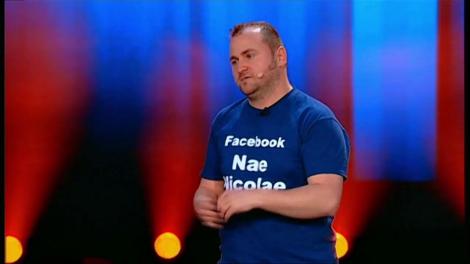 #3. Nae Nicolae, număr de senzaţie de stand up comedy! Delia: "Gata, ţi-am dat Like. Te pun şi pe Instagram. Fantastic!"