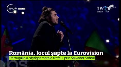 România s-a clasat pe locul şapte în finala Eurovision de la Kiev