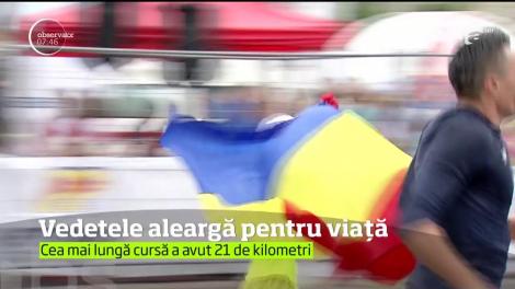 Vedete, sportivi de performanţă şi oameni simpli s-au luptat pentru o cauză nobilă, în centrul Capitalei