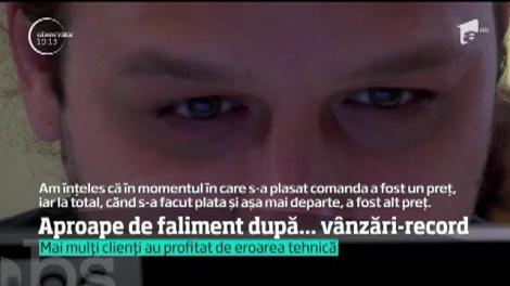 Cele mai scumpe laptopuri şi telefoane, vândute, la propriu, pe 2 lei. Un magazin online a afişat preţuri şi de 2.000 de ori mai mici pentru gadgeturi