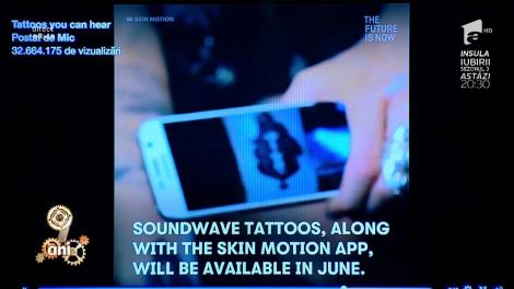 Smiley News: O nouă tendință - tatuajul muzical