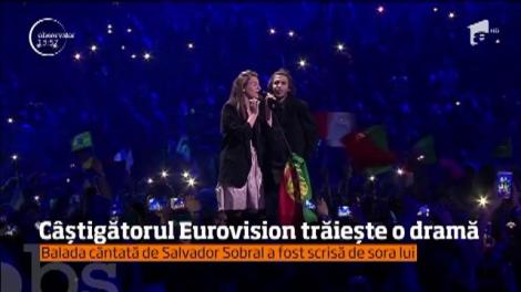Plină de emoţie, melodia câştigătoare a lui Salvador Sobral i-a cucerit pe europeni