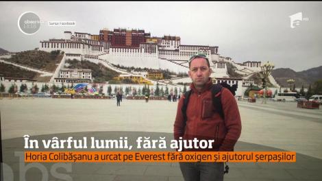Performanţă uriaşă pentru alpinistul Horia Colibăşanu