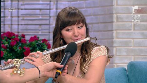 Alexandra Ghioc & Ana Maria Bibescu, colaj muzical live, la Neatza