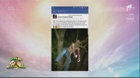 "Decât un prieten în plus pe Facebook, mai bine un prieten în minus". Mesajul zilei: ”Care îl cunoaște, să strige la poartă la nevastă-sa să vină să-l ia, ca..."