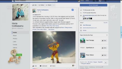 Performanță notabilă pentru alpinismul românesc. Horia Colibășanu a reușit să urce pe Everest fără oxigen suplimentar!