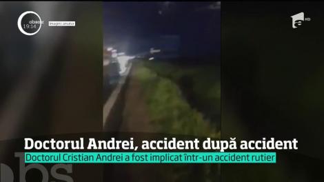 Medicul Cristian Andrei, de urgenţă la spital în urmă unui accident rutier