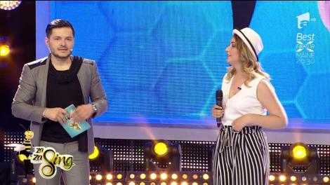 Proba - "Fredonează ce urmează". Alina îl vrăjeşte pe Liviu Varciu