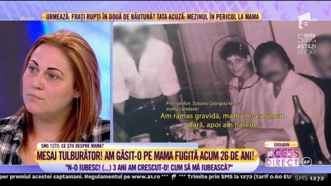 Mesaj tulburator al mamei Loredanei: "Nu am cum să o iubesc. Am crescut-o numai trei ani!"