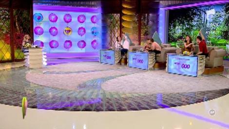 Jocuri romantice în platoul 2k1! Concurenţii trebuie să mănânce paste până ajung la sărut